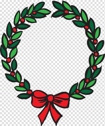 Wreath Christmas , Lovely Christmas leaf ring transparent background PNG clipart Wreath Christmas , Lovely Christmas leaf ring transparent background PNG clipart