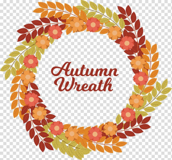 Wreath , Fall wreath design transparent background PNG clipart Wreath , Fall wreath design transparent background PNG clipart