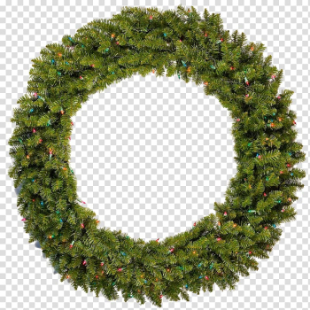 Wreath YouTube Christmas Garden, garland transparent background PNG clipart