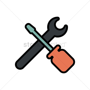 Wrench and screwdriver Wrench and screwdriver