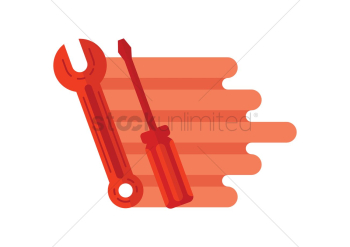 Wrench and screwdriver Wrench and screwdriver