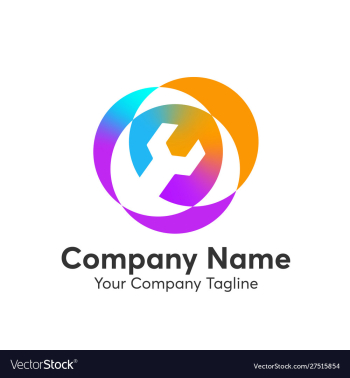 Wrench logo vector image Wrench logo vector image