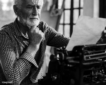 Writer elderly senior | Free stock photo - 105218 Writer elderly senior | Free stock photo - 105218