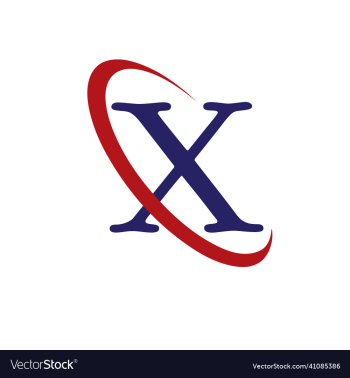 x letter logo template x letter logo template