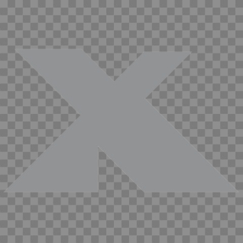 X-Shape Transparent Image