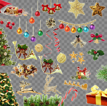 Xmas Elements Free PNG Image Xmas Elements Free PNG Image