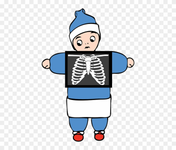 Xray Clip Art - Halloween Baby Skeleton Maternity T-shirt