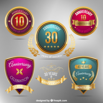Years of success anniversary Years of success anniversary