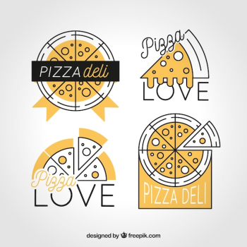 Yello pizza logo Yello pizza logo