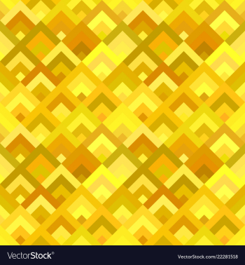 Yellow abstract seamless diagonal shape pattern vector image Yellow abstract seamless diagonal shape pattern vector image
