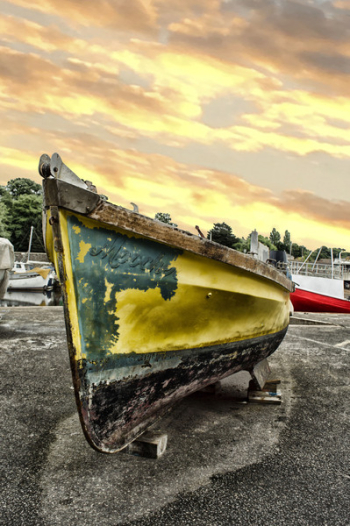 Yellow and Black Boat Yellow and Black Boat