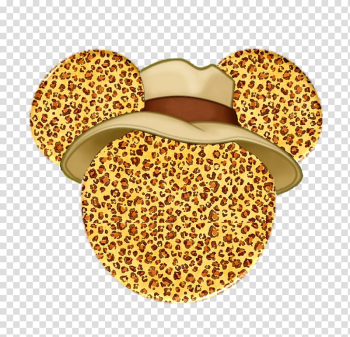 Yellow and orange leopard Mickey head , Mickey Mouse Minnie Mouse Disney's Animal Kingdom The Walt Disney Company, watercolor animals transparent background PNG clipart