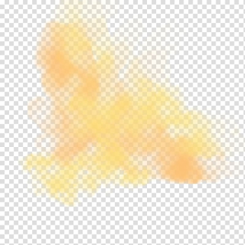 Yellow and orange smoke illustration, Line Angle Point Yellow Pattern, Orange mist transparent background PNG clipart