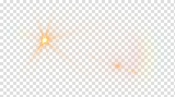 Yellow and white light illustration, Lens flare Desktop Light, light transparent background PNG clipart