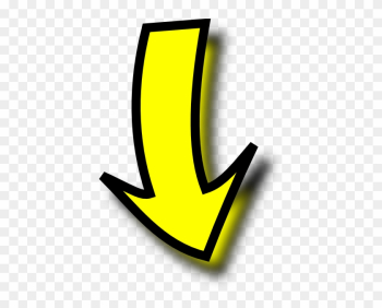 Yellow Arrow Clip Art - Yellow Arrow Png