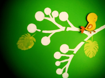 Yellow Bird Illustration Yellow Bird Illustration