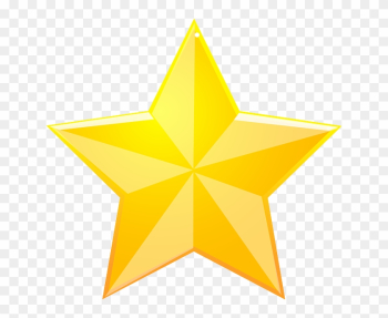 Yellow, Christmas Star, Christmas, X-mas, Xmas - Star Transparent Background