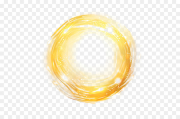 Yellow Circle Font - Round halo Yellow Circle Font - Round halo