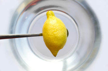 Yellow Citrus on Spoon Yellow Citrus on Spoon