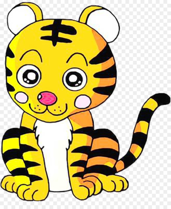 yellow clip art cartoon animal figure tail yellow clip art cartoon animal figure tail