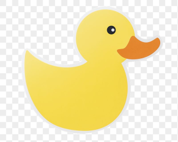 Yellow duck png animal sticker, | Free PNG - rawpixel Yellow duck png animal sticker, | Free PNG - rawpixel