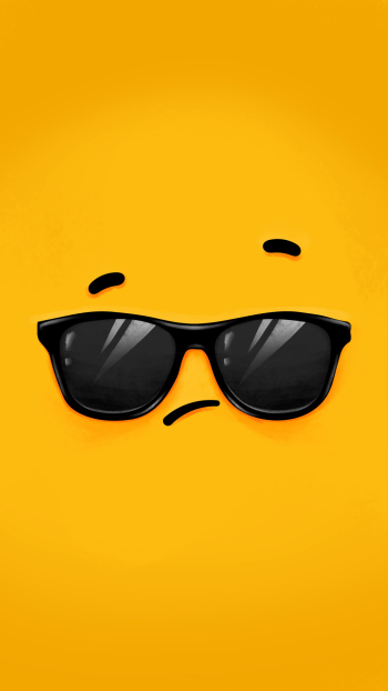 Yellow Emoji Face With Cool Shades Yellow Emoji Face With Cool Shades