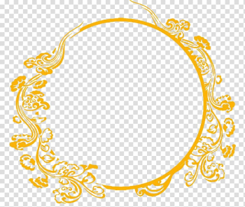 Yellow floral , Yellow , Yellow round frame transparent background PNG clipart Yellow floral , Yellow , Yellow round frame transparent background PNG clipart