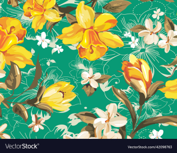 yellow flowers pattern yellow flowers pattern