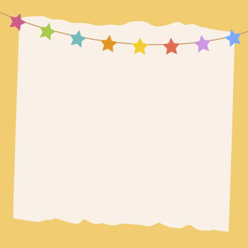 Yellow frame, stars party flag | Free PSD - rawpixel Yellow frame, stars party flag | Free PSD - rawpixel