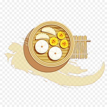 yellow fried egg circle side dish dish yellow fried egg circle side dish dish