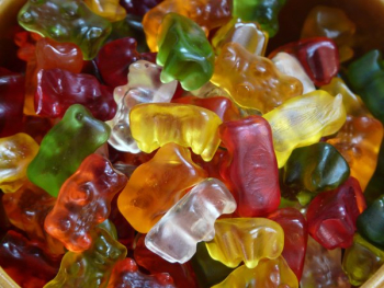 Yellow Red Green Gummy Bear Candy Yellow Red Green Gummy Bear Candy
