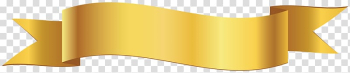Yellow ribbon banner illustration, Banner Ribbon , Banner transparent background PNG clipart
