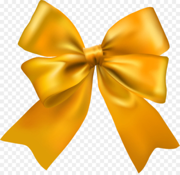 Yellow ribbon Clip art - Hand painted golden bow Yellow ribbon Clip art - Hand painted golden bow