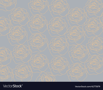 yellow rose pattern outline repeating decoration yellow rose pattern outline repeating decoration