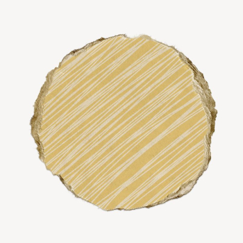 Yellow round shape collage element, | Free PSD - rawpixel Yellow round shape collage element, | Free PSD - rawpixel