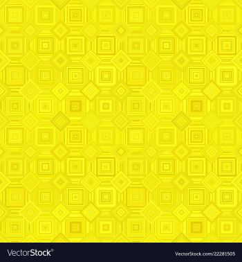 Yellow seamless diagonal square pattern - tile vector image Yellow seamless diagonal square pattern - tile vector image