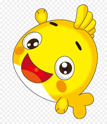 Yellow Smiley Fish Cartoon Clip art - Yellow fish Yellow Smiley Fish Cartoon Clip art - Yellow fish