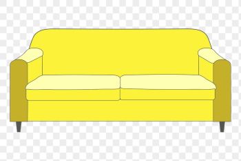 Yellow sofa png sticker, furniture | Free PNG - rawpixel Yellow sofa png sticker, furniture | Free PNG - rawpixel