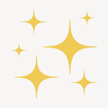 Yellow sparkle sticker, cute effect | Free PSD - rawpixel Yellow sparkle sticker, cute effect | Free PSD - rawpixel