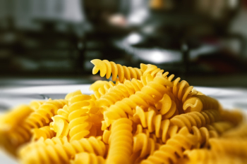 Yellow Spiral Pasta Yellow Spiral Pasta