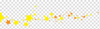 Yellow star banner creatives transparent background PNG clipart Yellow star banner creatives transparent background PNG clipart
