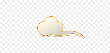 Yellow Wallpaper - Clouds Border 