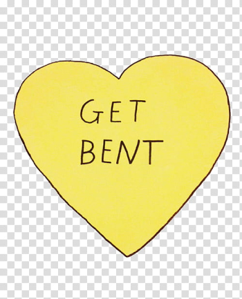Yellow , yellow and black get bent heart transparent background PNG clipart Yellow , yellow and black get bent heart transparent background PNG clipart