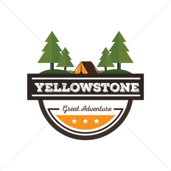 Yellowstone label Yellowstone label