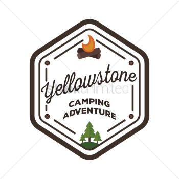 Yellowstone label Yellowstone label