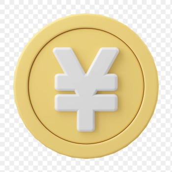 Yen coin png, 3D sticker, | Free PNG Sticker - rawpixel