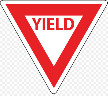 Yield sign Traffic sign Regulatory sign Segway PT - Yield Sign png ...