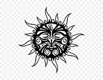 Yin and yang Drawing Tattoo Black and white Mehndi - Sun TATTOO 