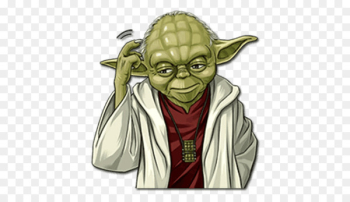 Yoda Sticker Telegram Star Wars The Walt Disney Company (Japan) - star wars 