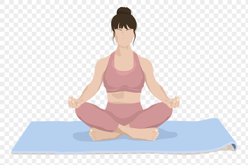 Yoga & meditation png sticker, | Free PNG - rawpixel Yoga & meditation png sticker, | Free PNG - rawpixel